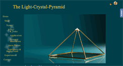 Desktop Screenshot of light-crystal-pyramid.com